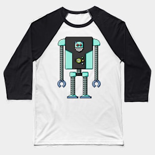 Pixel Robot 164 Baseball T-Shirt